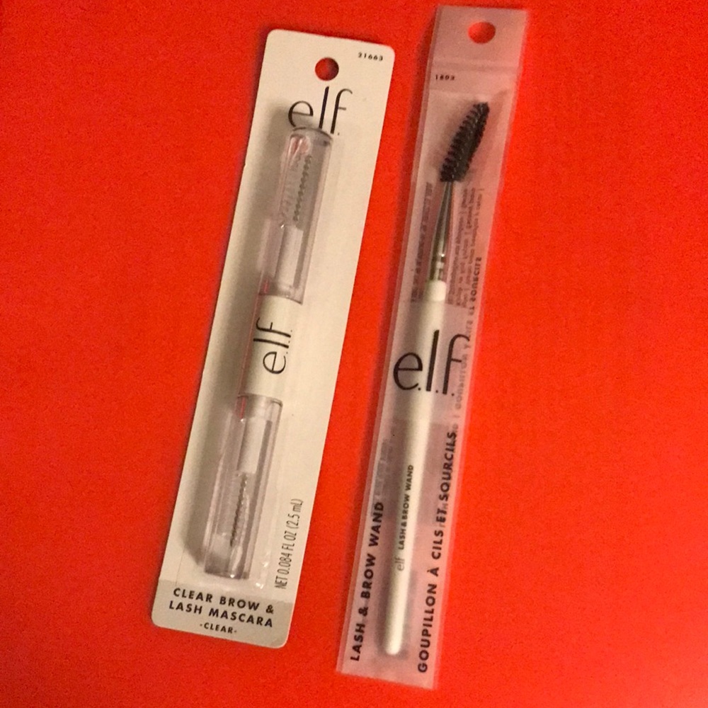 Elf Clear Brow & Lash Mascara with Lash & Brow Wand